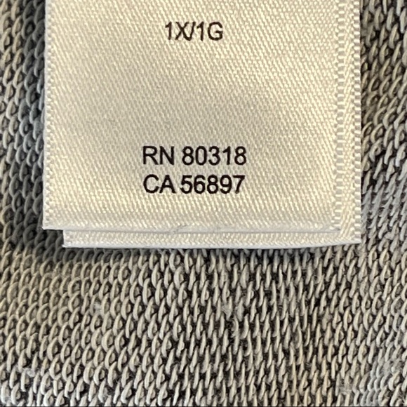 Lucky Brand 1X Cowl Neck Lightweight Gray Sweatshirt - Picture 6 of 9